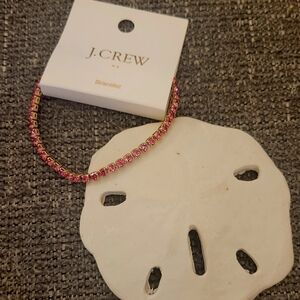 Jcrew dainty pink bracelet